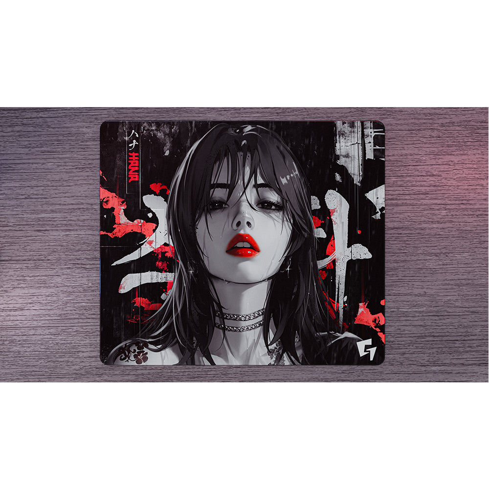 GLSSWRKS(グラスワークス) Hana プレミアムガラスマウスパッド