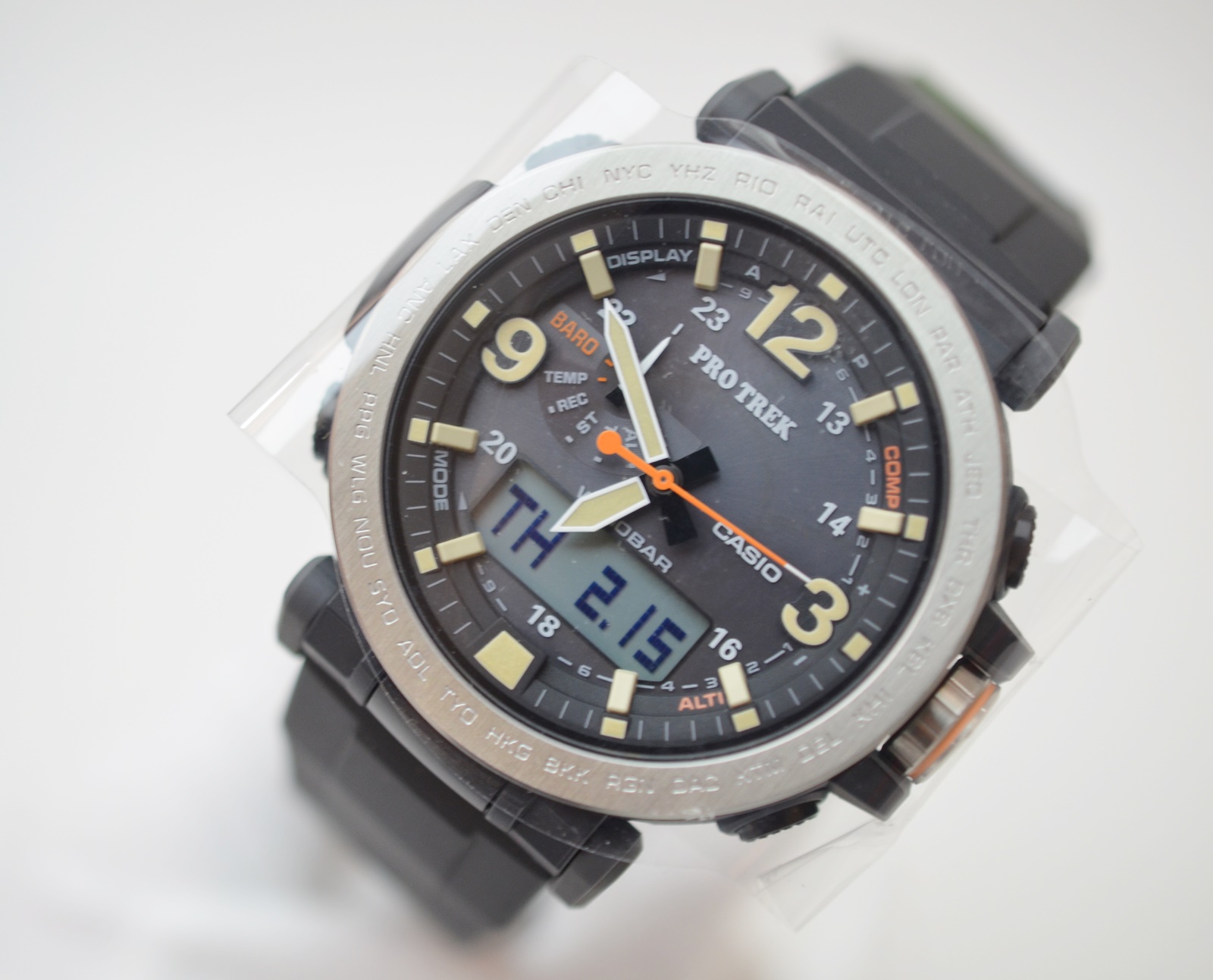 新品未使用 CASIO PROTREK タフソーラー 腕時計 PRG-600-1JF 定価