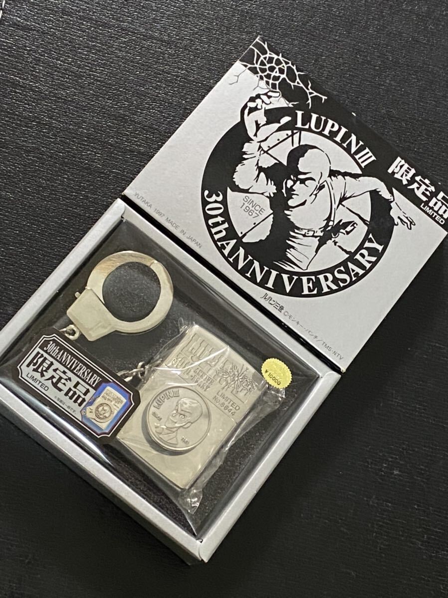 zippo LUPIN 30th ANNIVERSARY 限定品 立体メタル ヴィンテージ 1996年