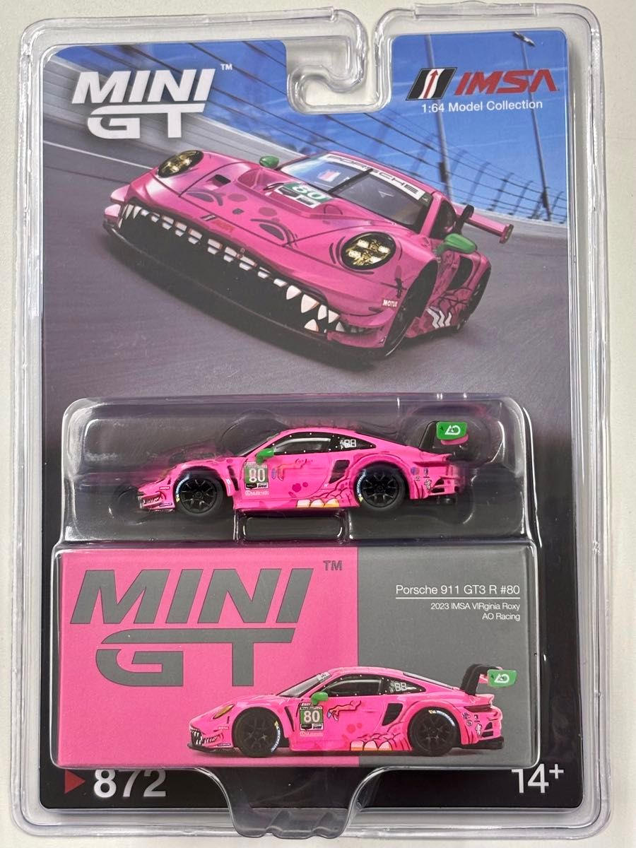 レア】MINI GT 1/64 ポルシェ 911 GT3R #80 roxy｜Yahoo!フリマ（旧