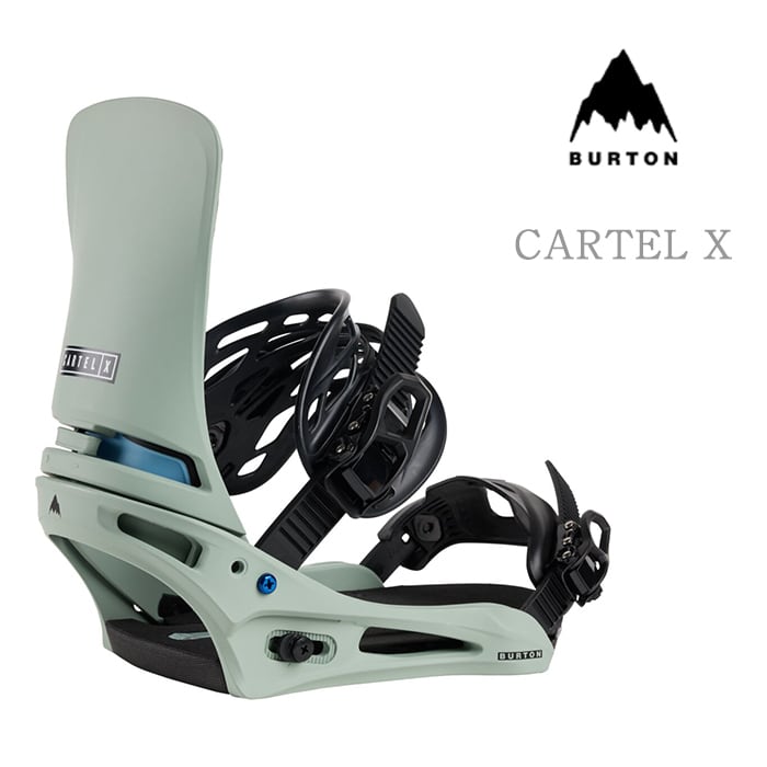 24-25モデル . BURTON .『 CARTEL X 』. ReFlex . Petrol Green