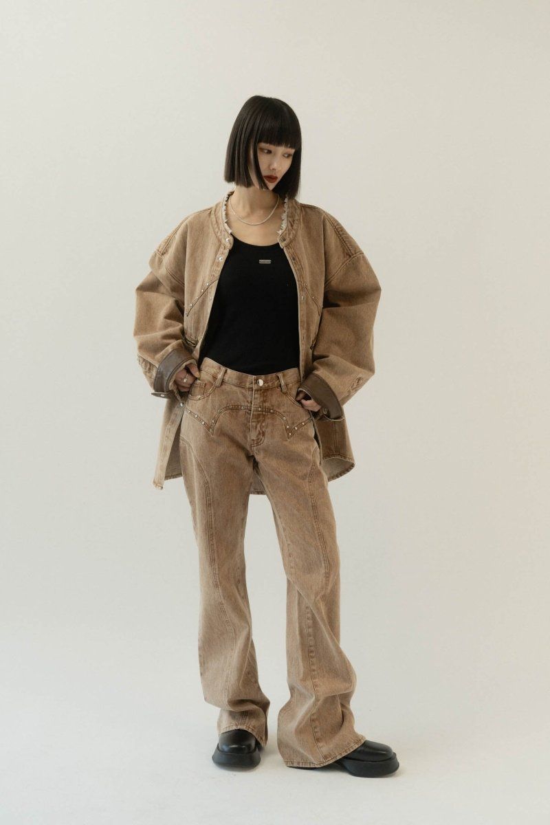 Knuth Marf - bell bottom denim pants(unisex) / ベルボトム デニム