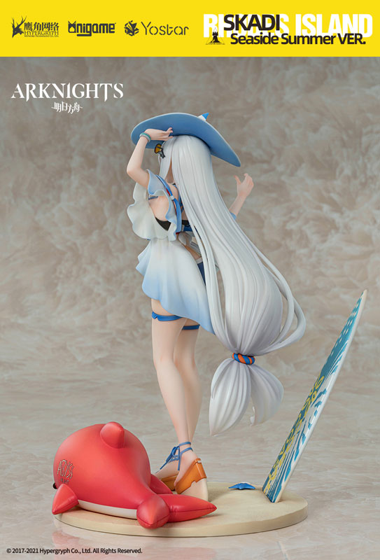 中古】(本体A/箱B)アークナイツ スカジ ウェーブライダーWR04 Ver. 1/7