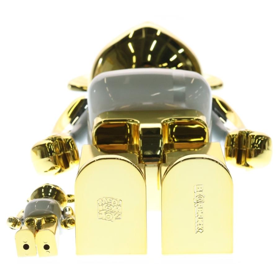 MEDICOM TOY（メディコム・トイ） BE@RBRICK PLUS GOLD CHROME Ver