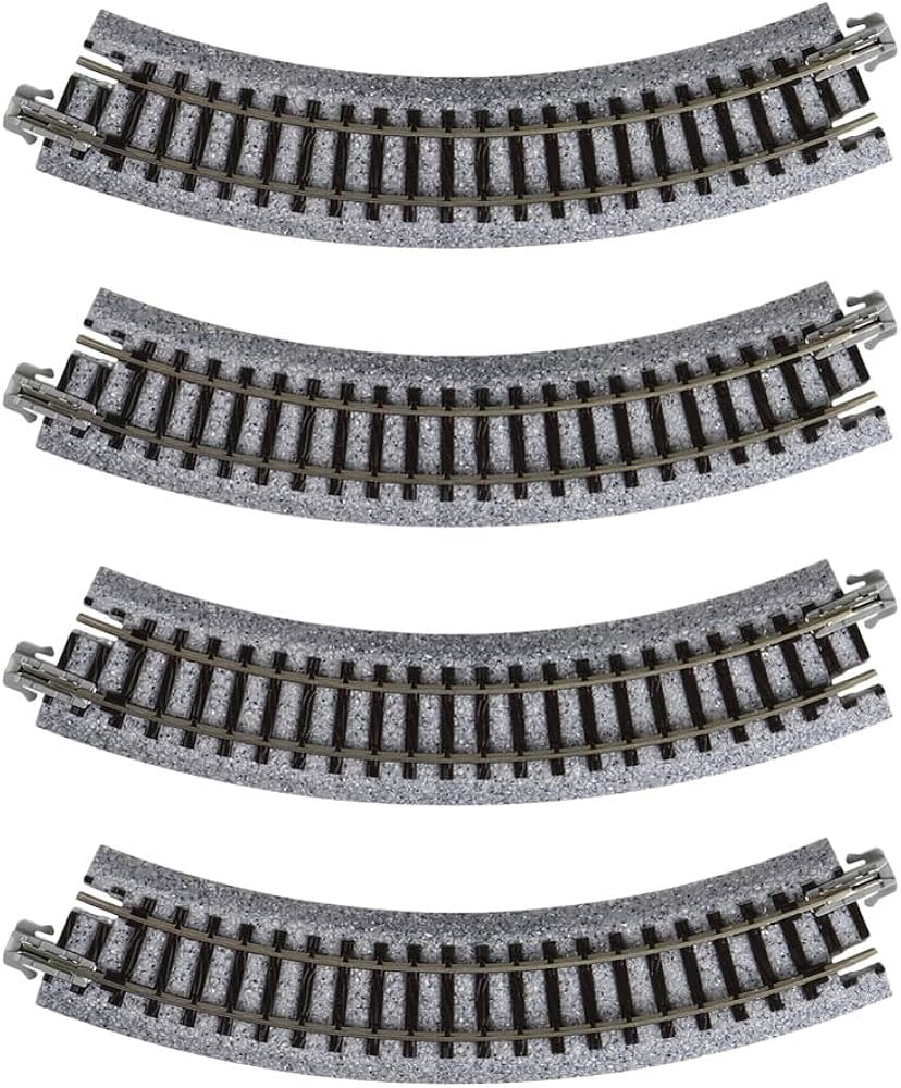 Amazon | KATO Nゲージ ユニトラックコンパクト曲線線路R150-45° 4本入