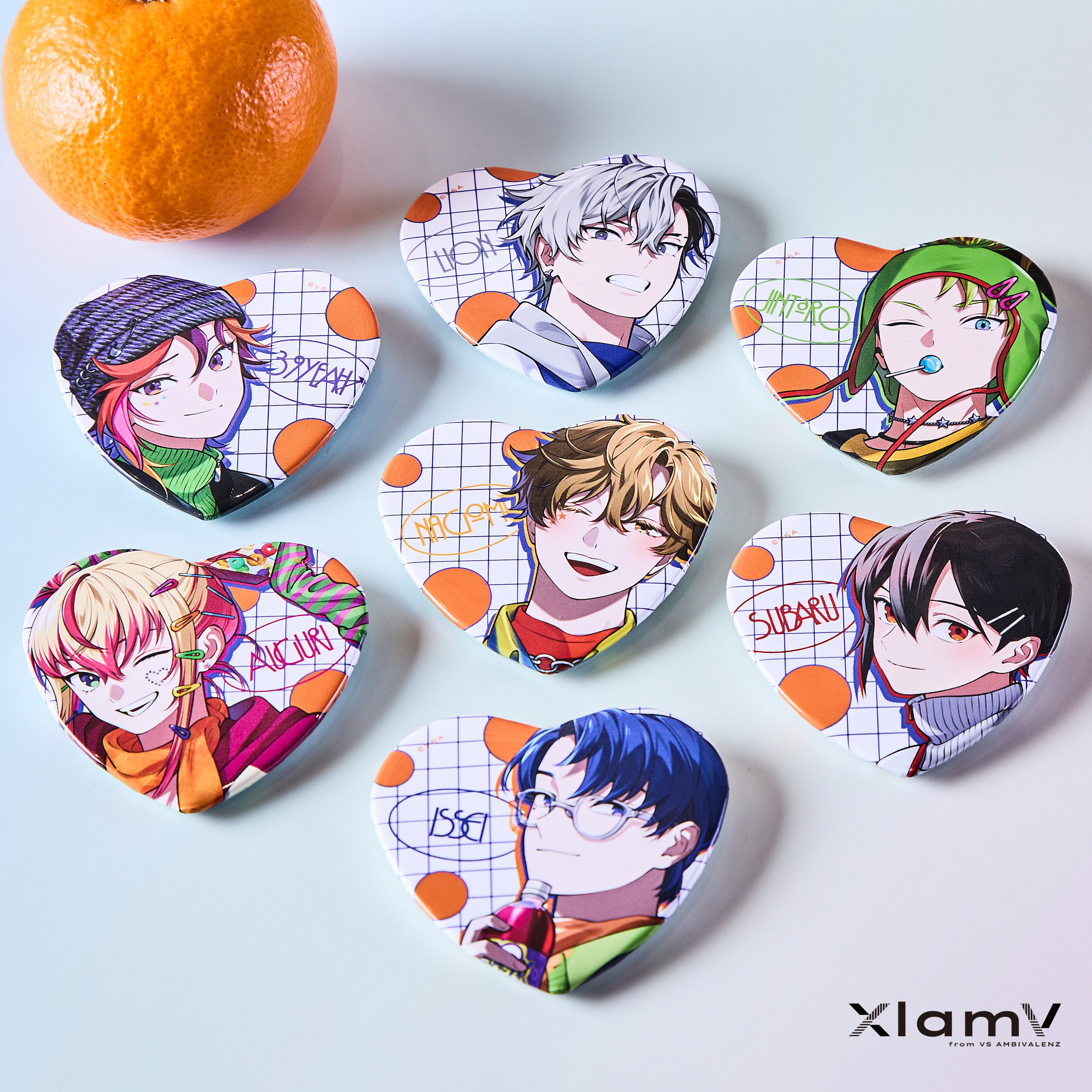 ビバレン 誕生日2024 缶バッジ レオン 40個 ビバレン 誕生日2024 缶