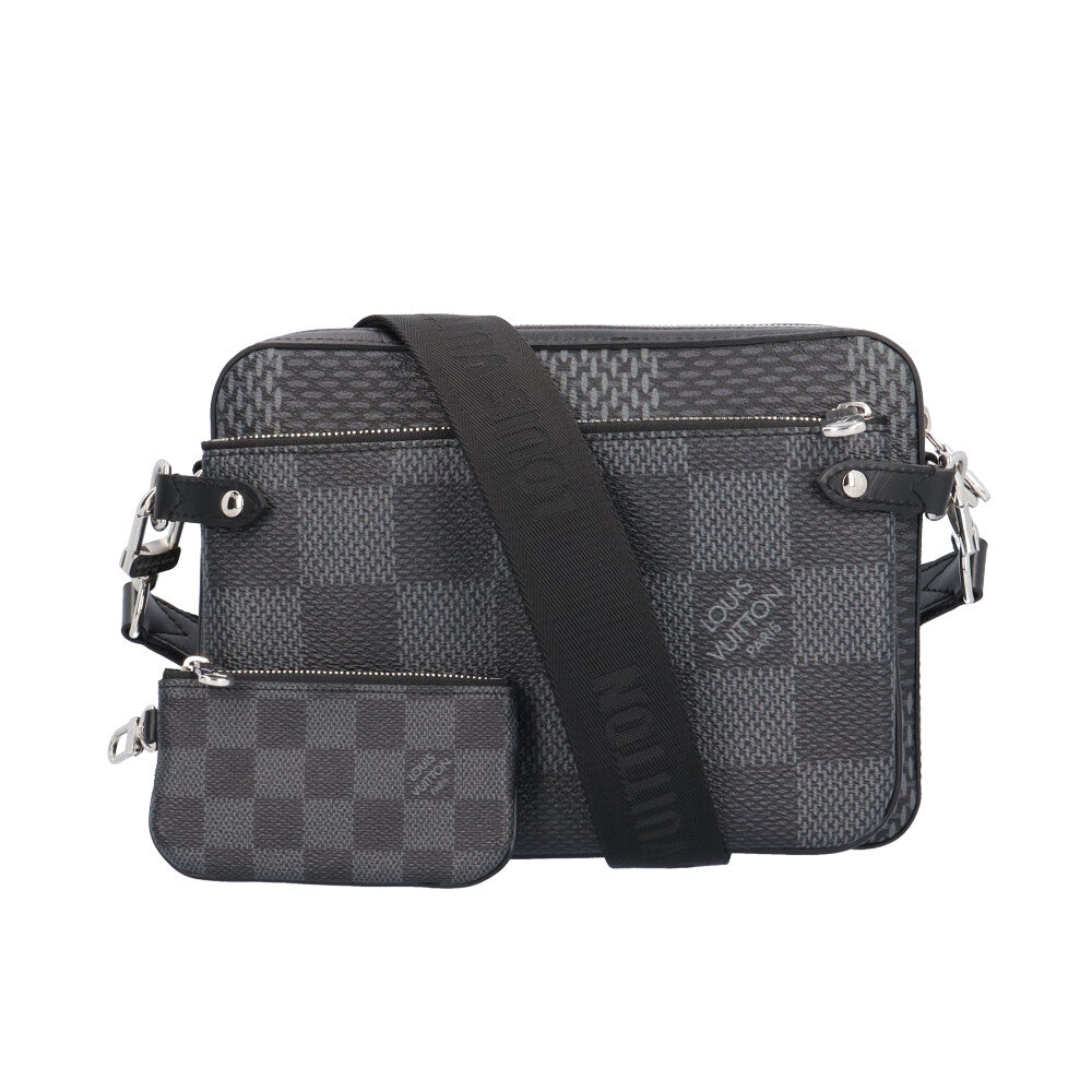 LOUIS VUITTON ルイヴィトン トリオメッセンジャー ダミエグラフィット