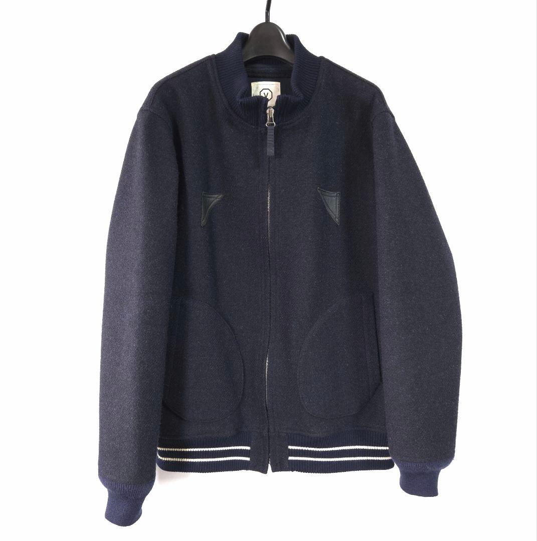 初期 visvim ハリスツイードブルゾン ネイビー 英国ハリスツイードジャケット/DoCLASSE