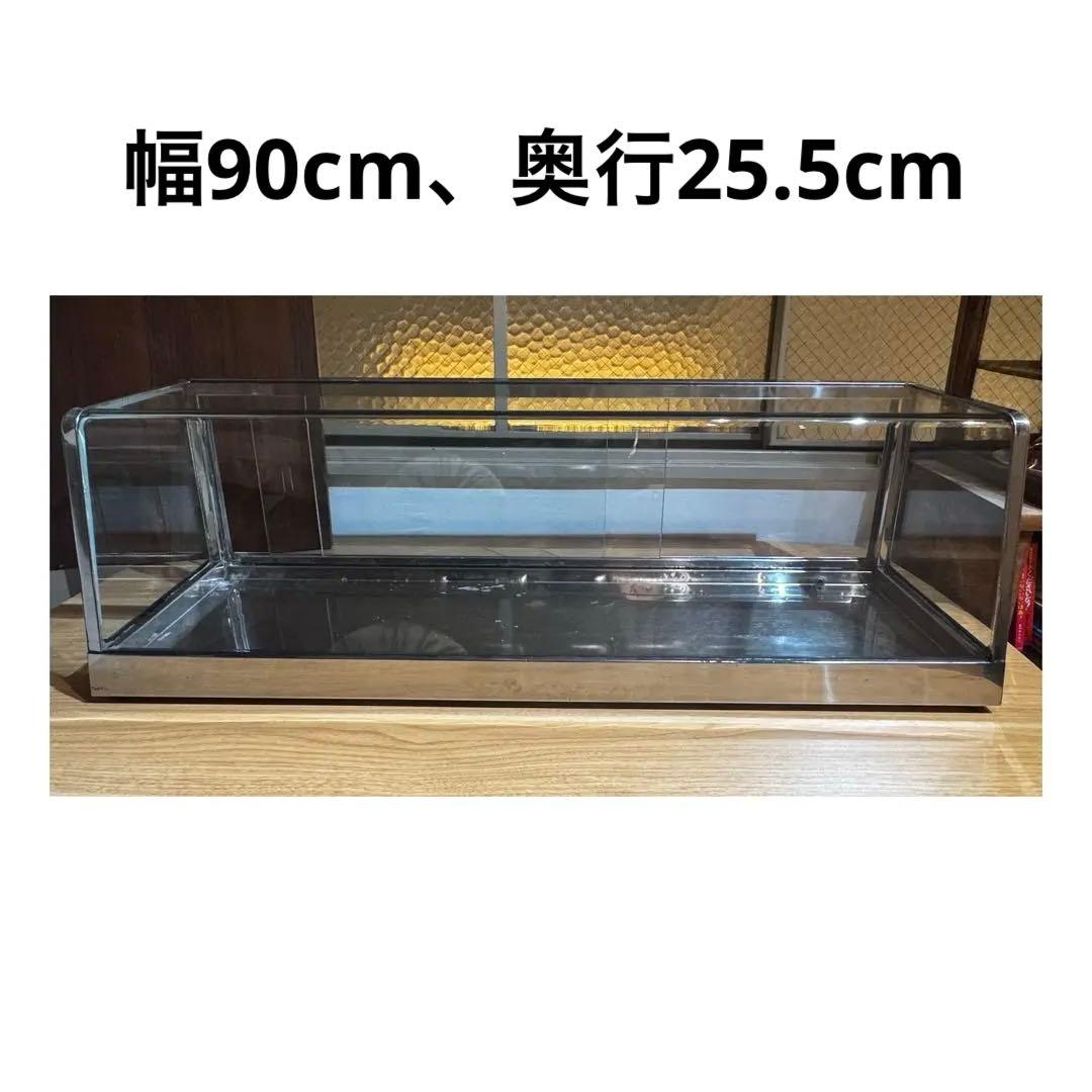 カフェ什器　ガラス　陳列　ショーケース　ディスプレイケース