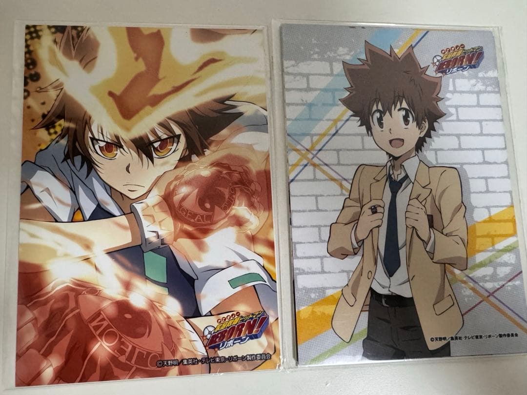 家庭教師ヒットマンREBORN! 沢田綱吉　　ジャンプ限定　ブロマイド 家庭教師ヒットマンREBORN！ リボーン 沢田綱吉 ブロマイド - メルカリ