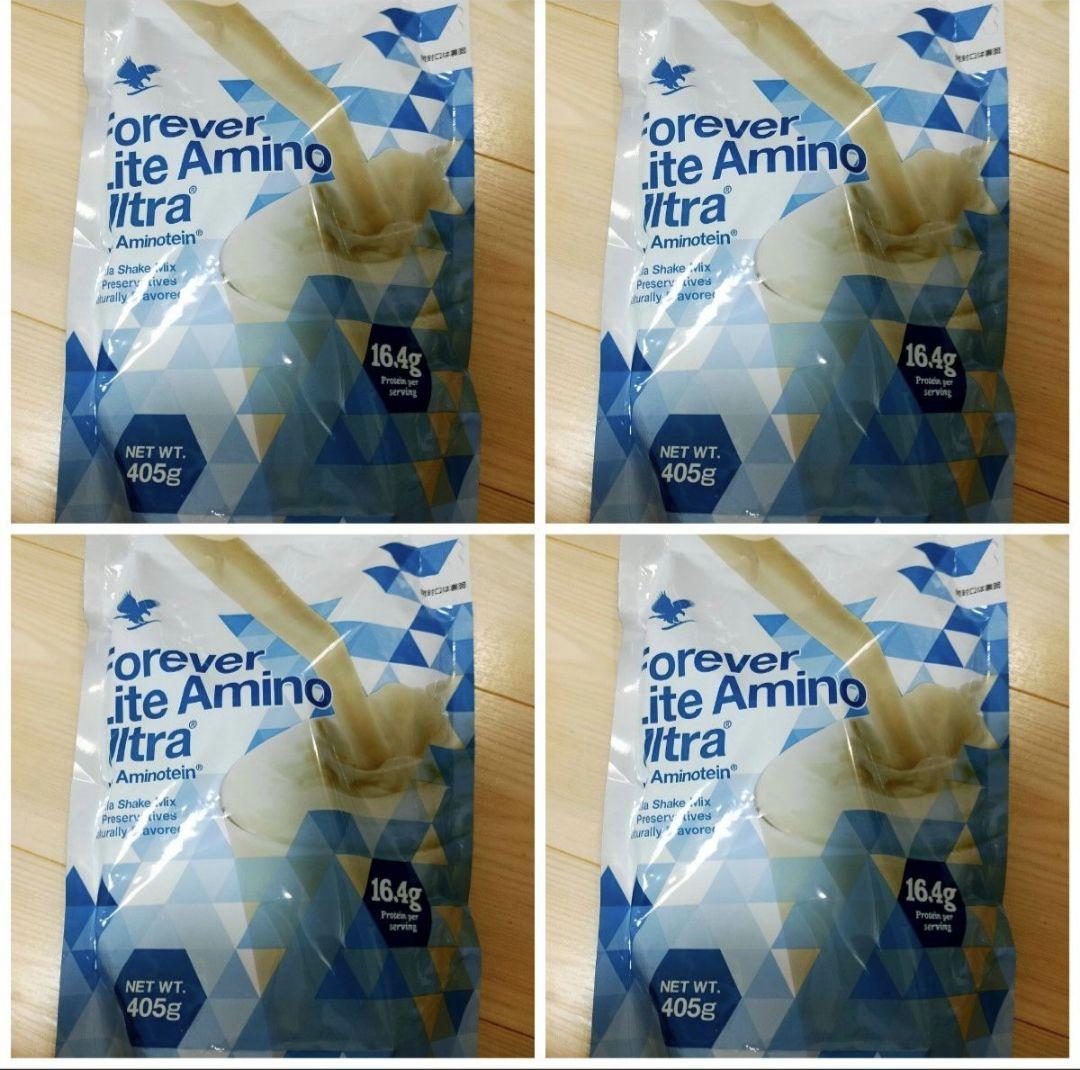 フォーエバー　アミノウルトラ　プロテイン　４袋 フォーエバーライト アミノウルトラ | フォーエバーリビングプロダクツ