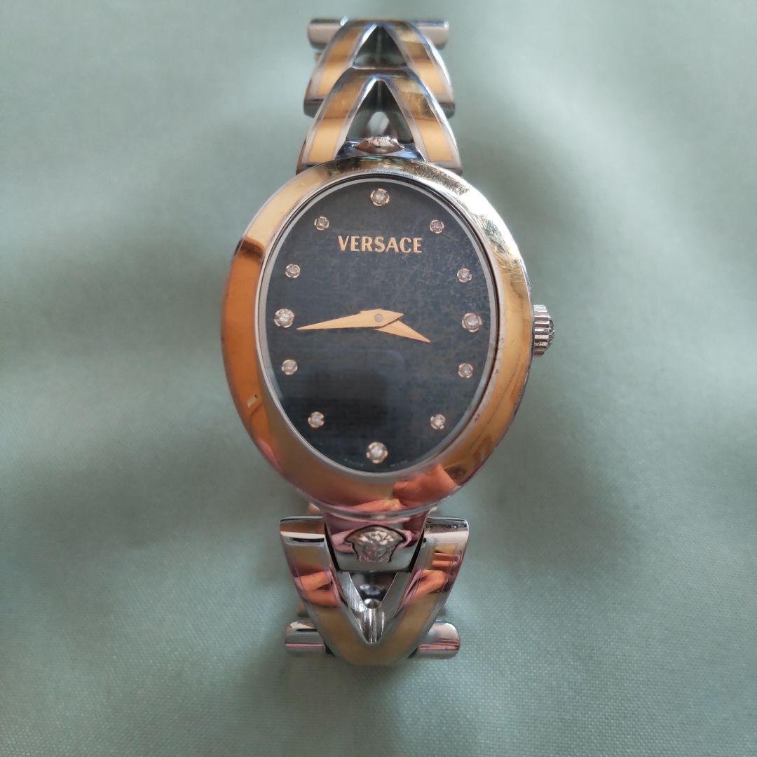 ジャンク品 VERSACE レディース 腕時計 VERSACE WATCH ヴェルサーチェ VERSACE ヴァニティ レディース 時計