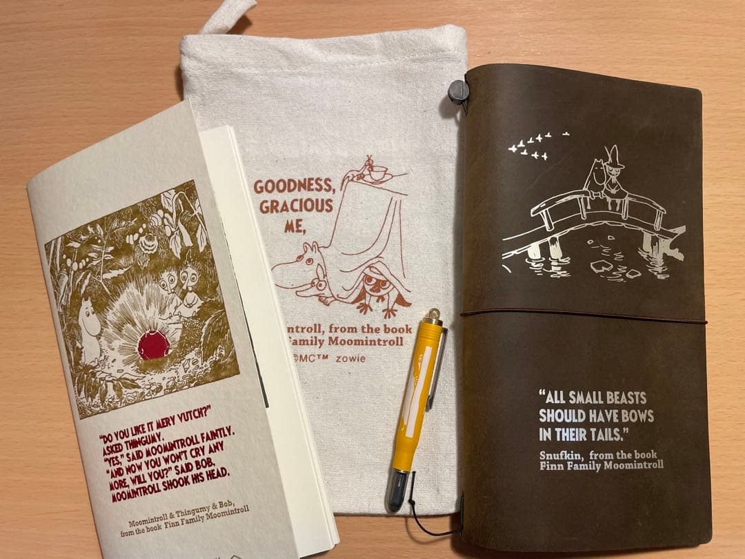 ムーミン トラベラーズノート 限定 ムーミン一家 トラベラーズノート 限定セット MOOMIN ムーミン一家 - TRAVELER'S