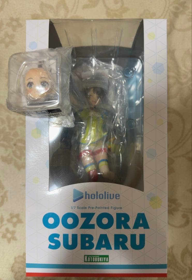 コトブキヤ　 大空スバル 1/7スケールフィギュア　顔パーツ付き　開封品 ホロライブ2期生「大空スバル」さんの1/7スケールフィギュアが本日発売