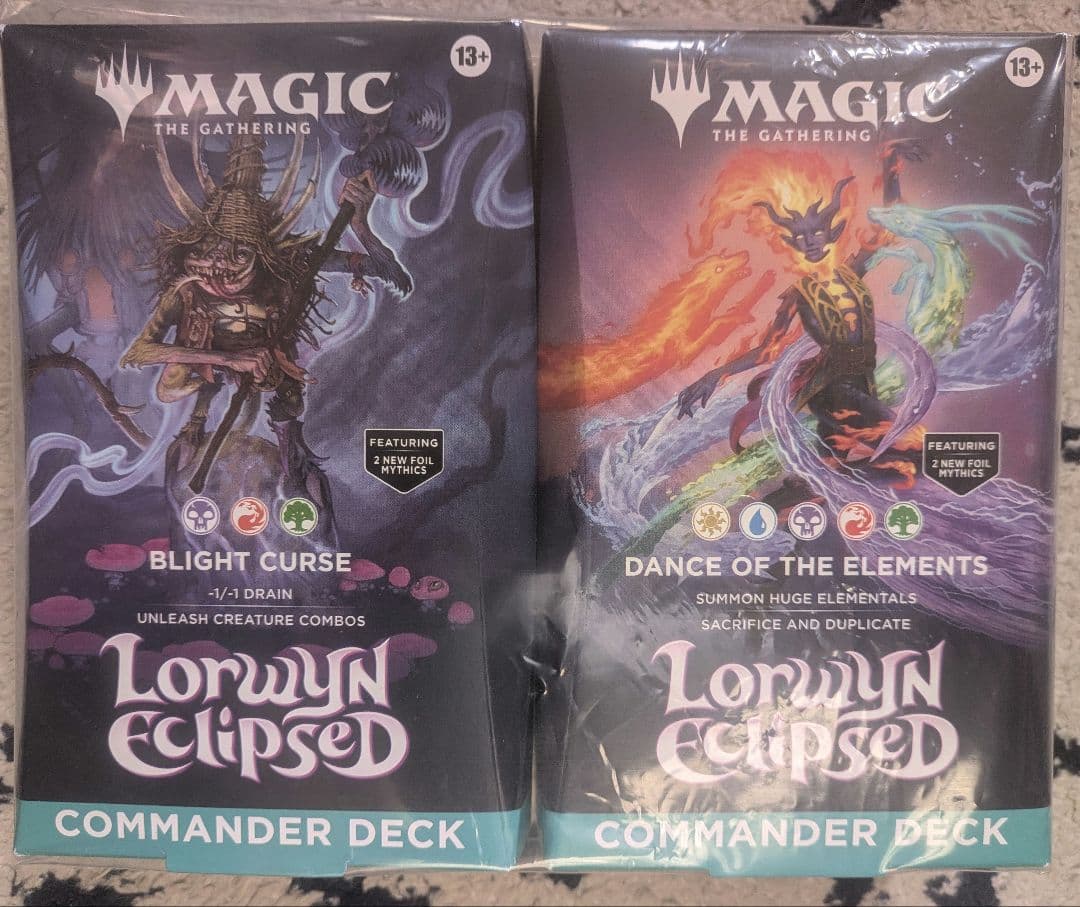 ローウィンの昏明　統率者デッキ2個セット新品未開封