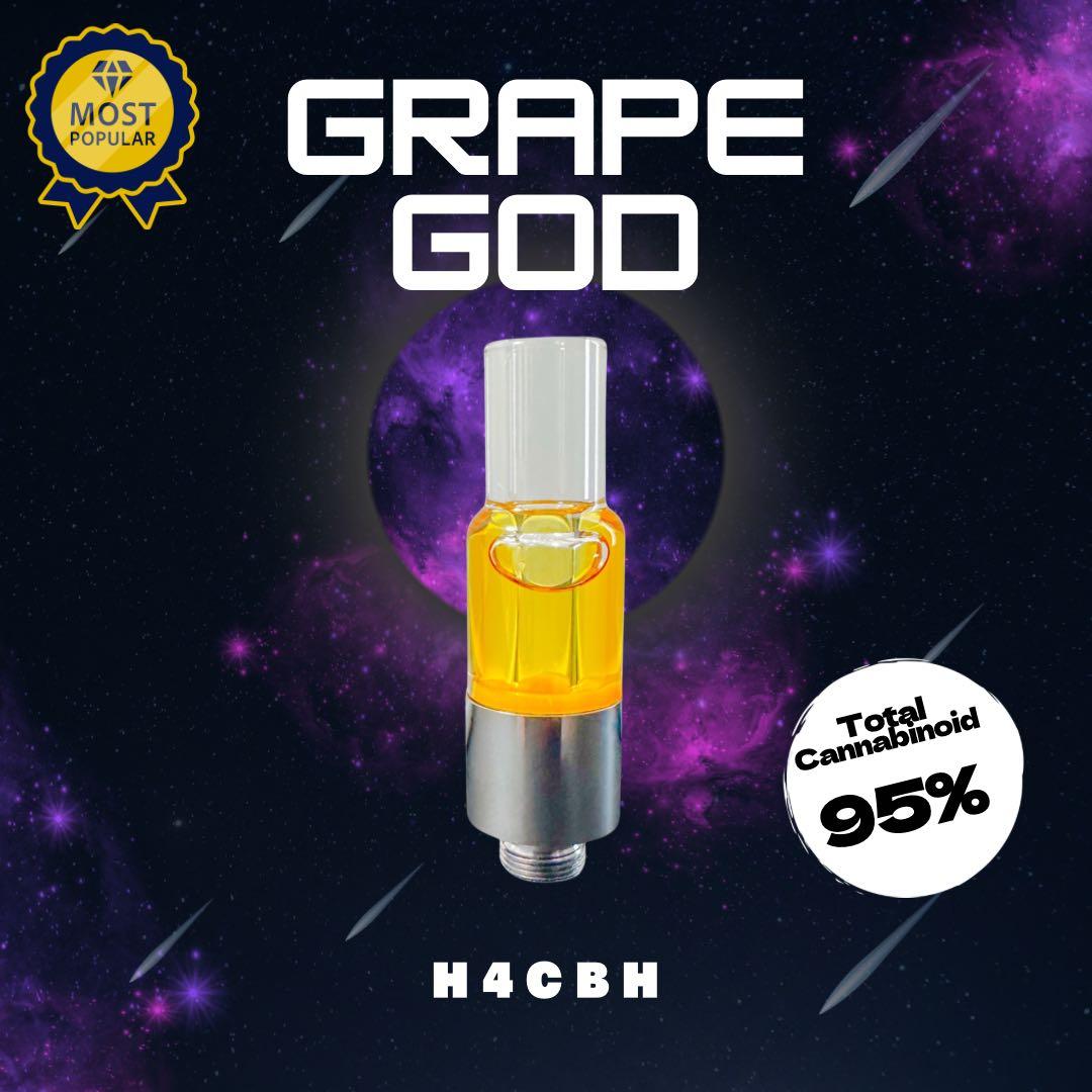 【人気No.1】霞の境GrapeGod H4CBH 1.0mlグレープゴッド93