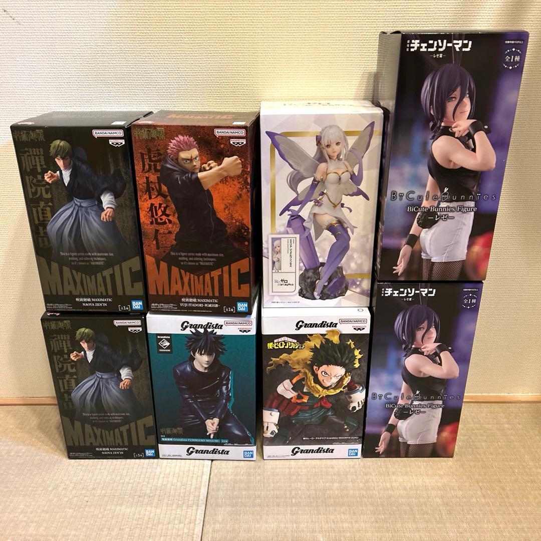 アニメ　 チェンソーマン　フィギュア　バンダイ　レぜ　呪術廻戦　まとめ　8個 アニメ チェンソーマン フィギュア バンダイ レぜ 呪術廻戦 まとめ 8個