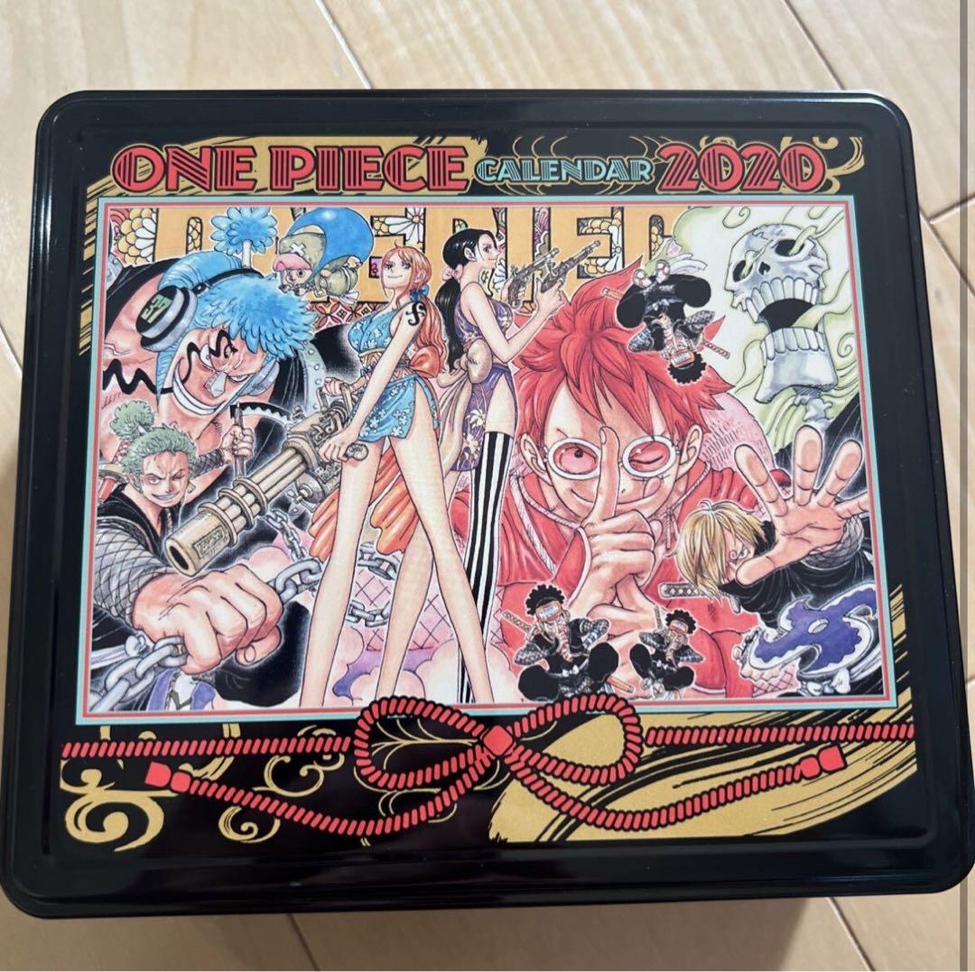 ONE PIECE ワンピース　日めくりカレンダー　缶のみ　2020 麦わらの一味 日めくり コミック カレンダー 2020 ワンピース ③