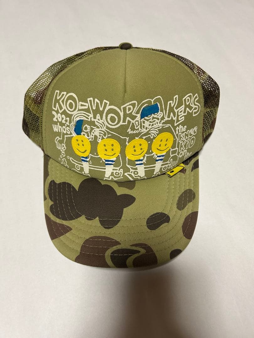 か*の様 kapital track cap 迷彩　camo