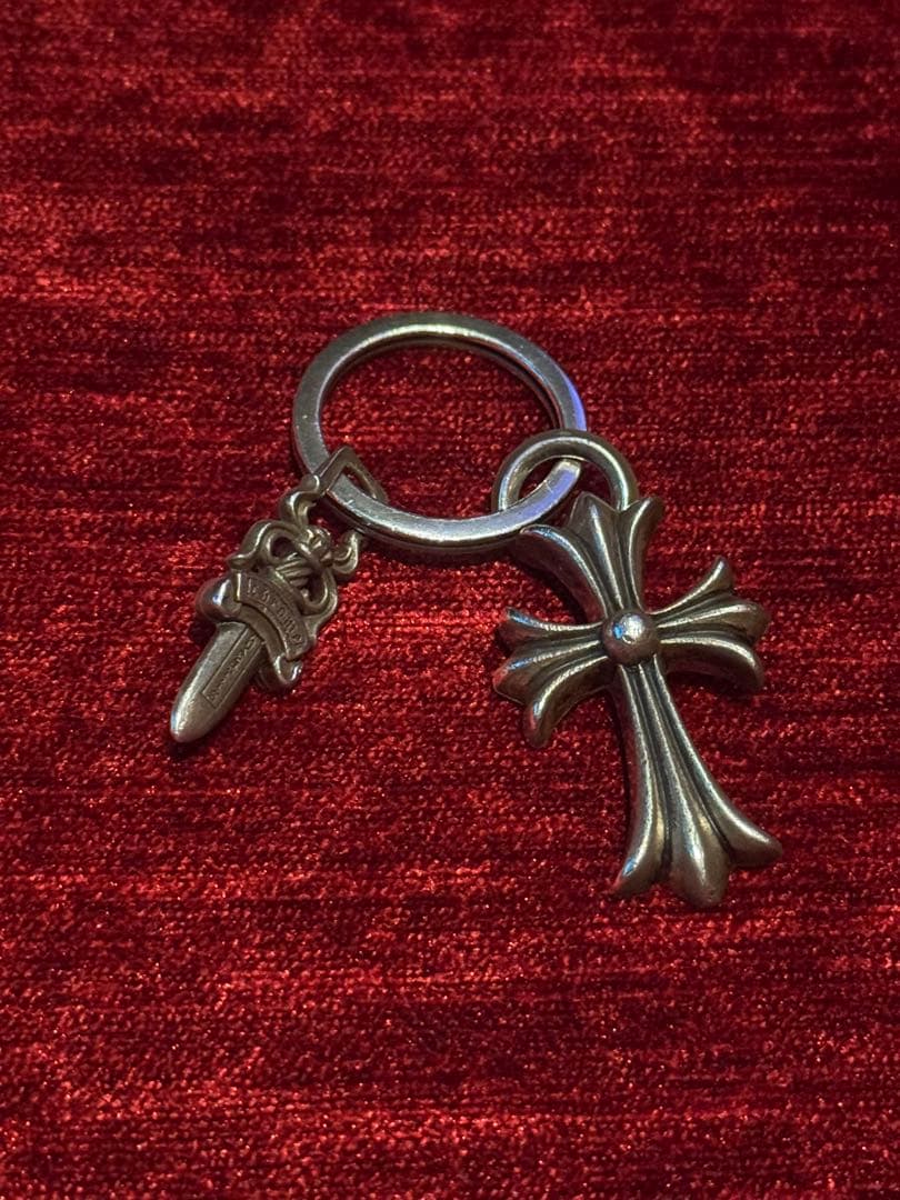 クロムハーツ　スモールCHキーリング　ダガー