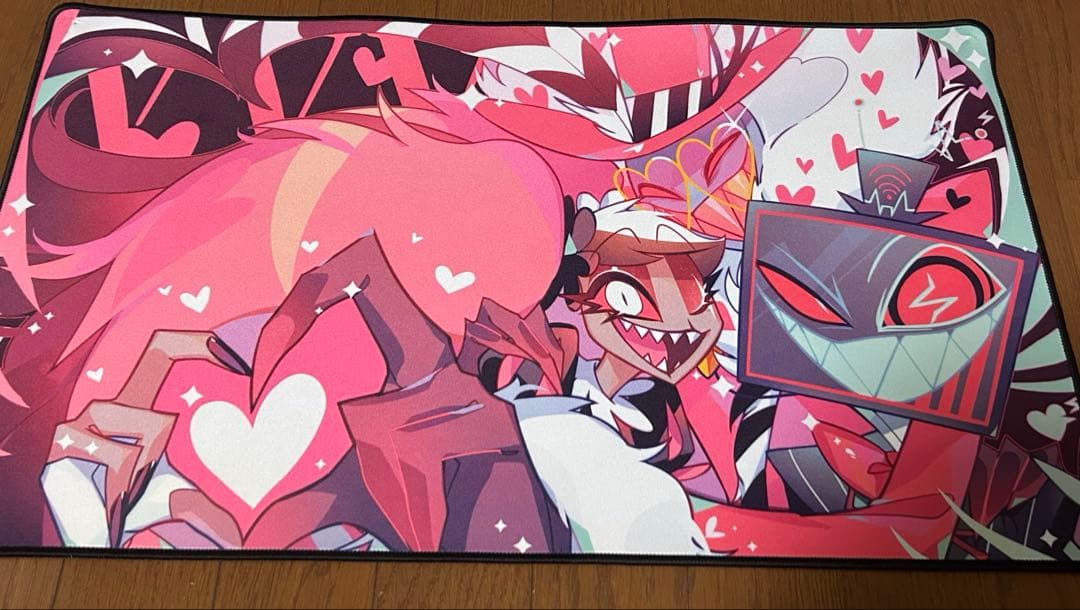 N*K様 ハズビンホテル プレイマット Amazon.co.jp: ハズビンホテル HAZBINHOTEL addict プレイマット